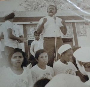 Dirigente juvenil de Accion Democratica Luis Beltran Franco nativo de Caicara del Orinoco quien lucho por el bienestar de su pueblo natal